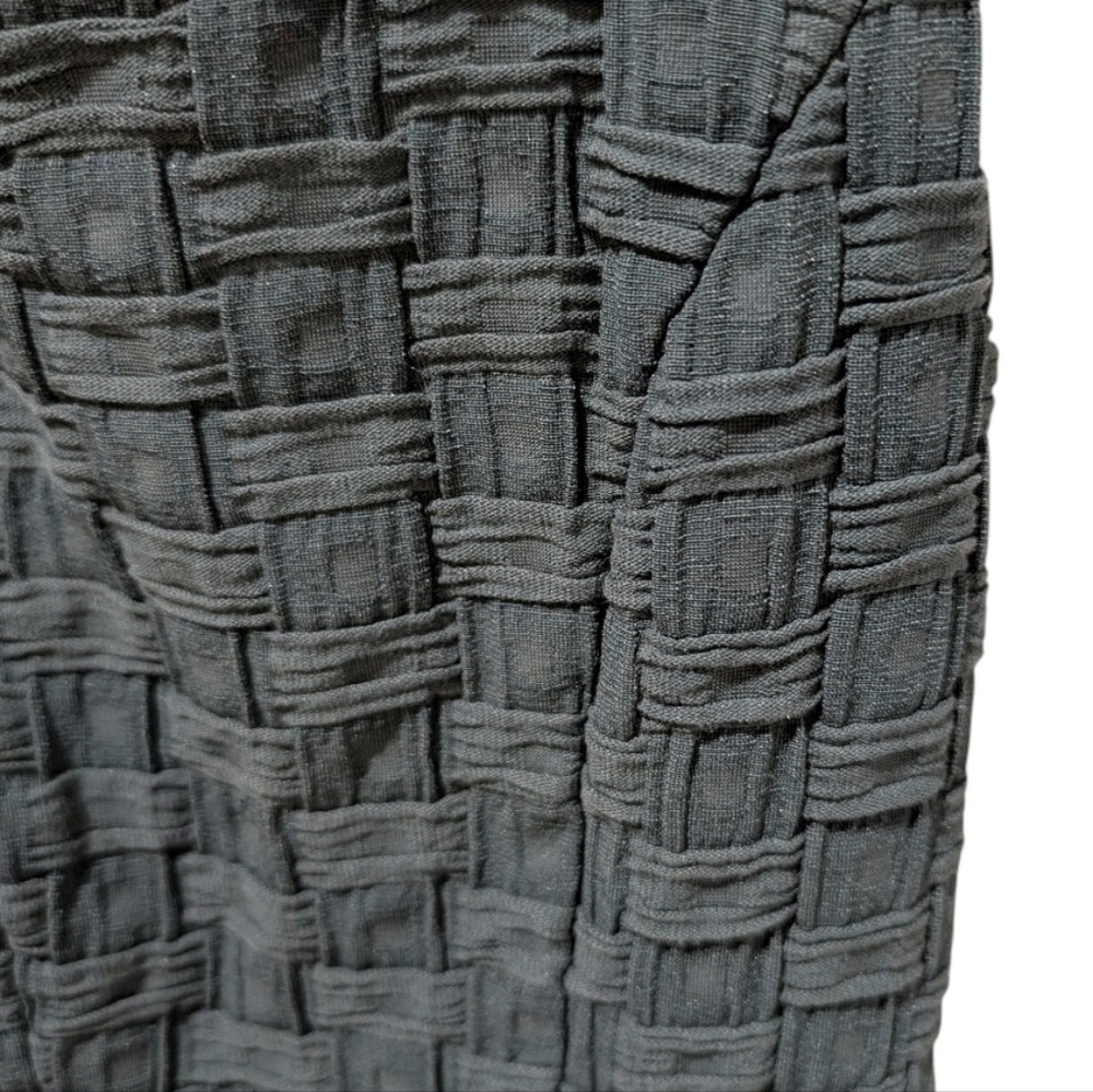 Tabitha For Anthropologie Green Basketweave Knit Sheath Dress, Size 6 - Picture 3 of 11